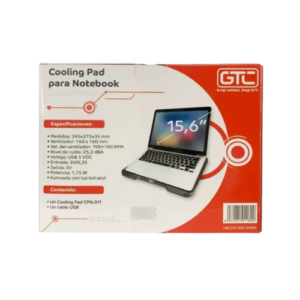 COOLING PAD PARA NOTEBOOK 15.6”