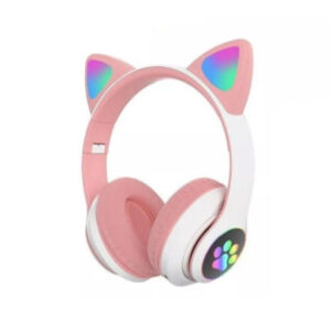 AURICULAR VINCHA BLUETOOTH CAT23M CON OREJITAS RGB