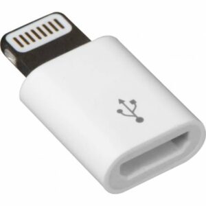 ADAPTADOR DE MICRO USB A IPHONE