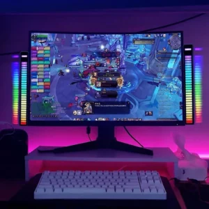 LUZ BARRA LED AUDIORITMICA RECARGABLE X UNIDAD